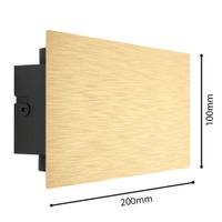 Lámpara Pared Eglo Talamello 1X6W