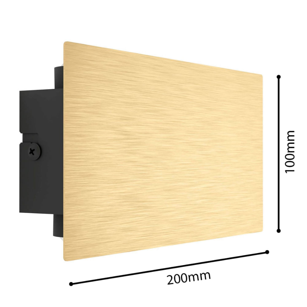 Lámpara Pared Eglo Talamello 1X6W