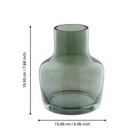 Jarrón Verde Eglo Siranana D154