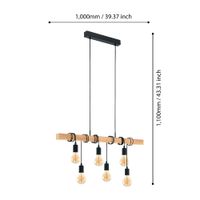 Lámpara Colgante Eglo Townshend 6L
