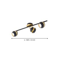 Spot Eglo Nocito Gu10 3X3W