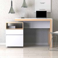 Escritorio Minimalista Carlota 1 cajón 1 puerta