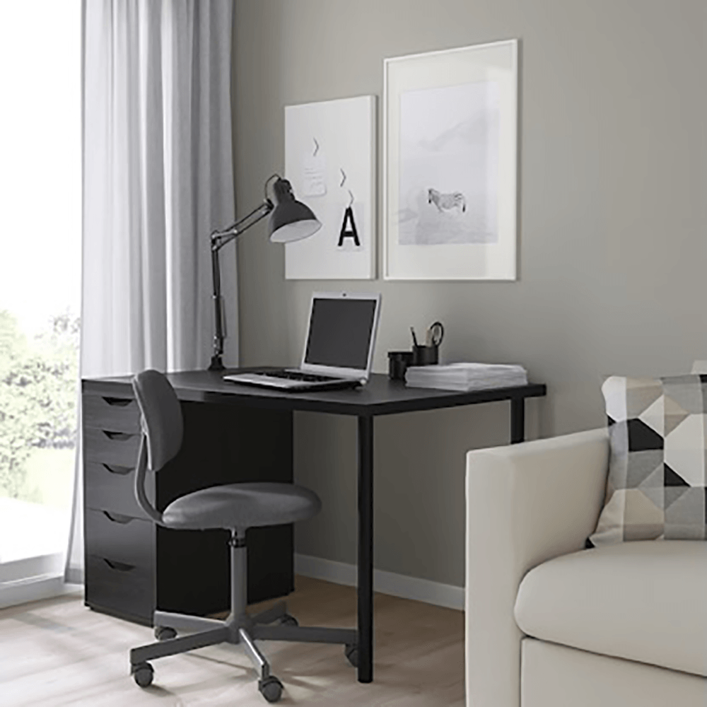 Escritorio Minimalista Chris 120 cm Negro