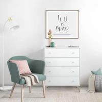 Cómoda Vintage Bremen Blanco