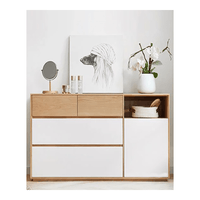 Cómoda Contemporánea Grecia 4 cajones 120 cm