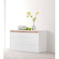 Cómoda Minimalista Valeria Blanco 3 cajones TU MESITA