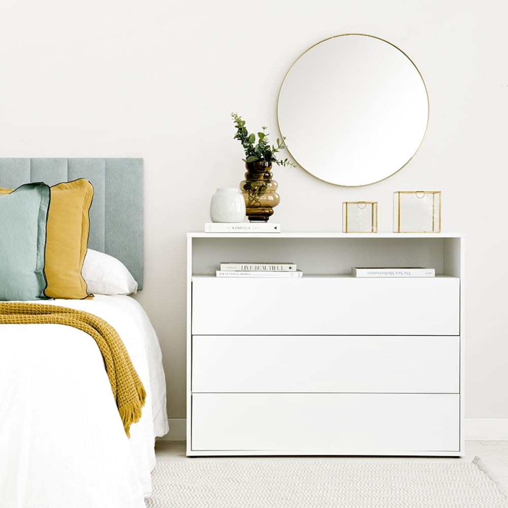 Cómoda Moderna Antonina 103.5 Blanco