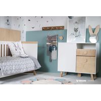 Cómoda Moderna Infantil Magic 2 puertas 1 cajón TU MESITA