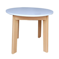 Mesa Infantil Horan Redonda Blanca/Duna