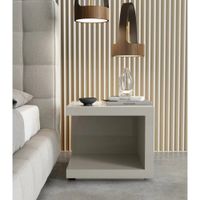 Velador Contemporáneo Aidaá Blanco 51cm
