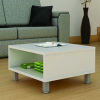 Mesa de Centro Eclipe Blanco