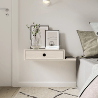 Velador Flotante Contemporáneo Peron Blanco 65 cm