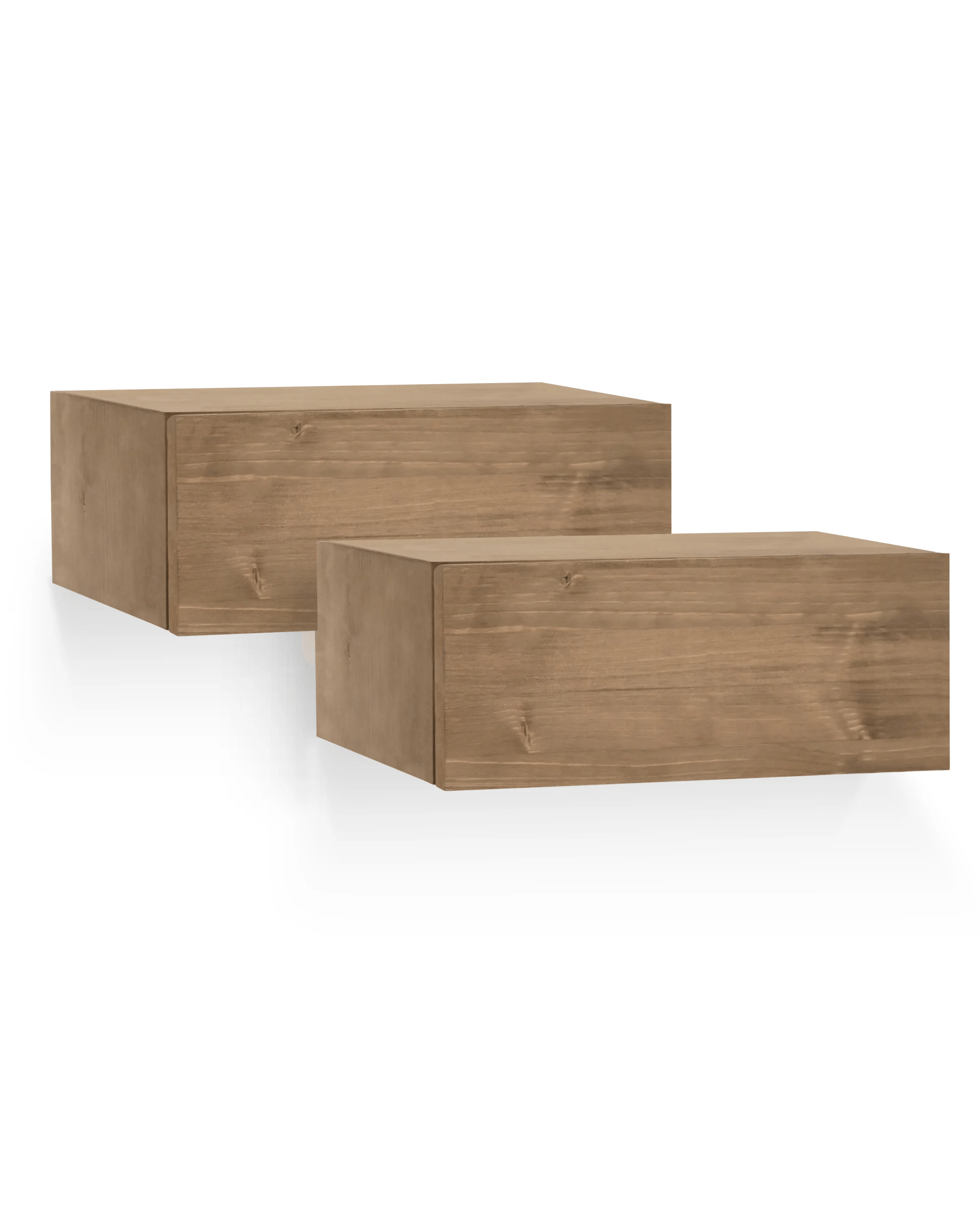Velador Flotante Contemporáneo Yong Set de 2 Marrón 40cm