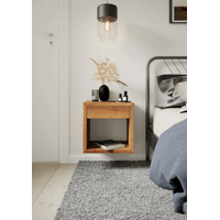Velador Flotante Contemporáneo Rabane Marrón 39cm