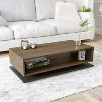 Mesa de Centro Ivana Moderna Rectangular c/Base
