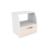 Velador Moderno Joana Blanco 1 Cajón