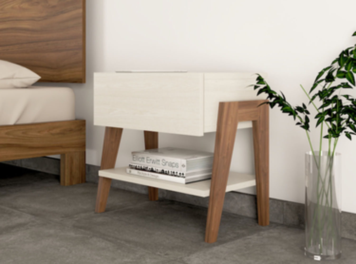 Velador Contemporáneo Minimalista Perol 110 cm