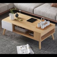 Mesa de Centro Marrón Orbe 100 cm