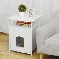 Velador/Cama para Mascota Tiersen Blanco 61cm