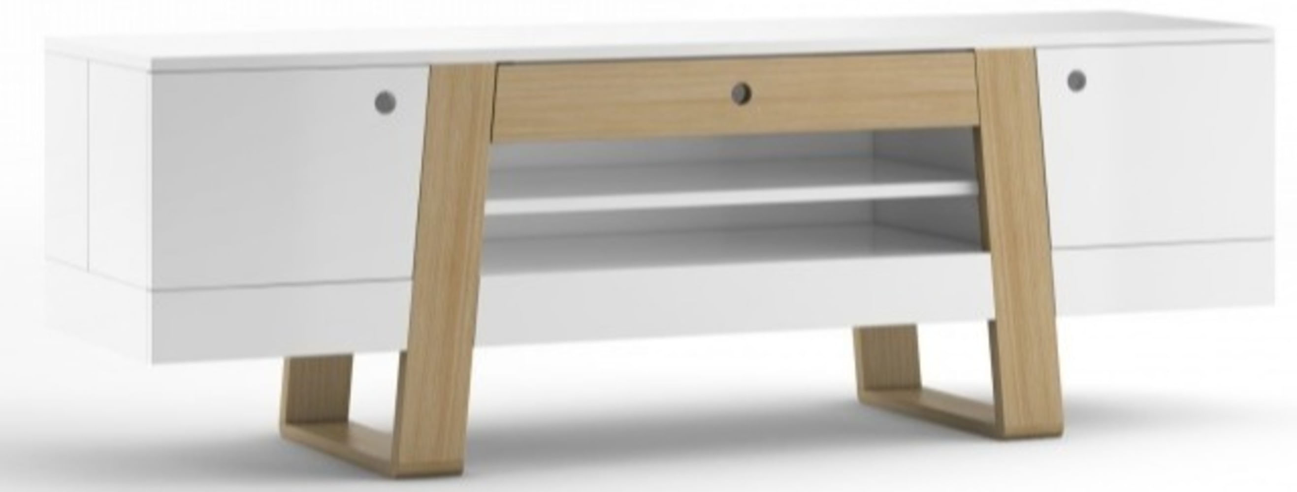 Mueble de TV moderna Match Color Blanco/Duna TU MESITA