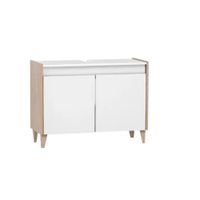 Mueble de Lavado Inferior Vintage Largo 80cm