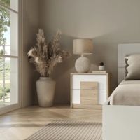 Velador Contemporáneo Pereda 2 Cajones