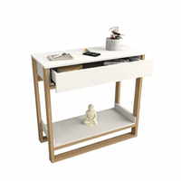 Recibidor minimalista Vivi Blanco 92 cm