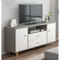 Mesa de TV Zizure Gris 120cm
