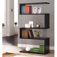 Estante Contemporáneo Marqué Negro 160cm