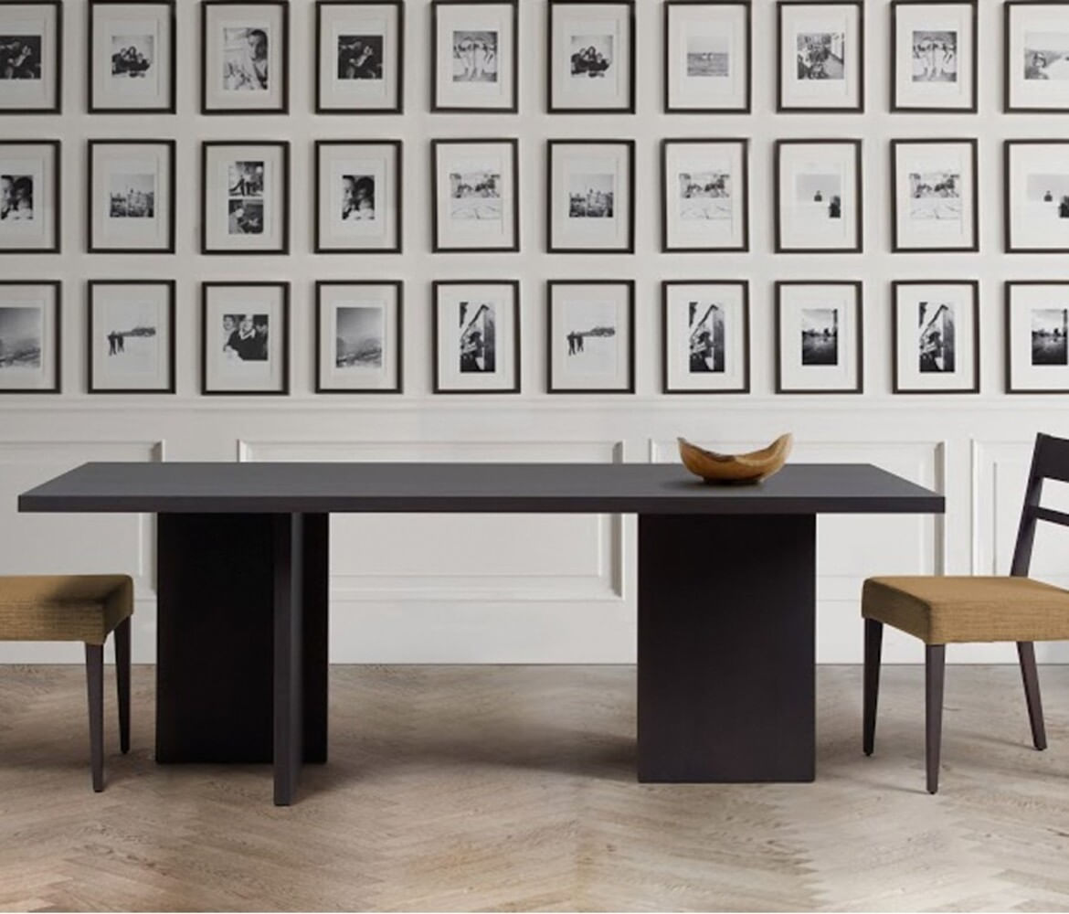 Mesa de Comedor Colucci Negra 200cm