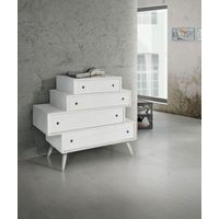 Aparador Moderno Primax 4 cajones TU MESITA color Blanco