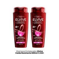 Shampoo Fortalecedorelvive Caída Resistente 680ml 2 Unid