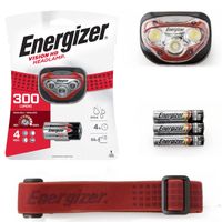 Linterna Frontal ENERGIZER 300 Lumenes 4 modos regulable