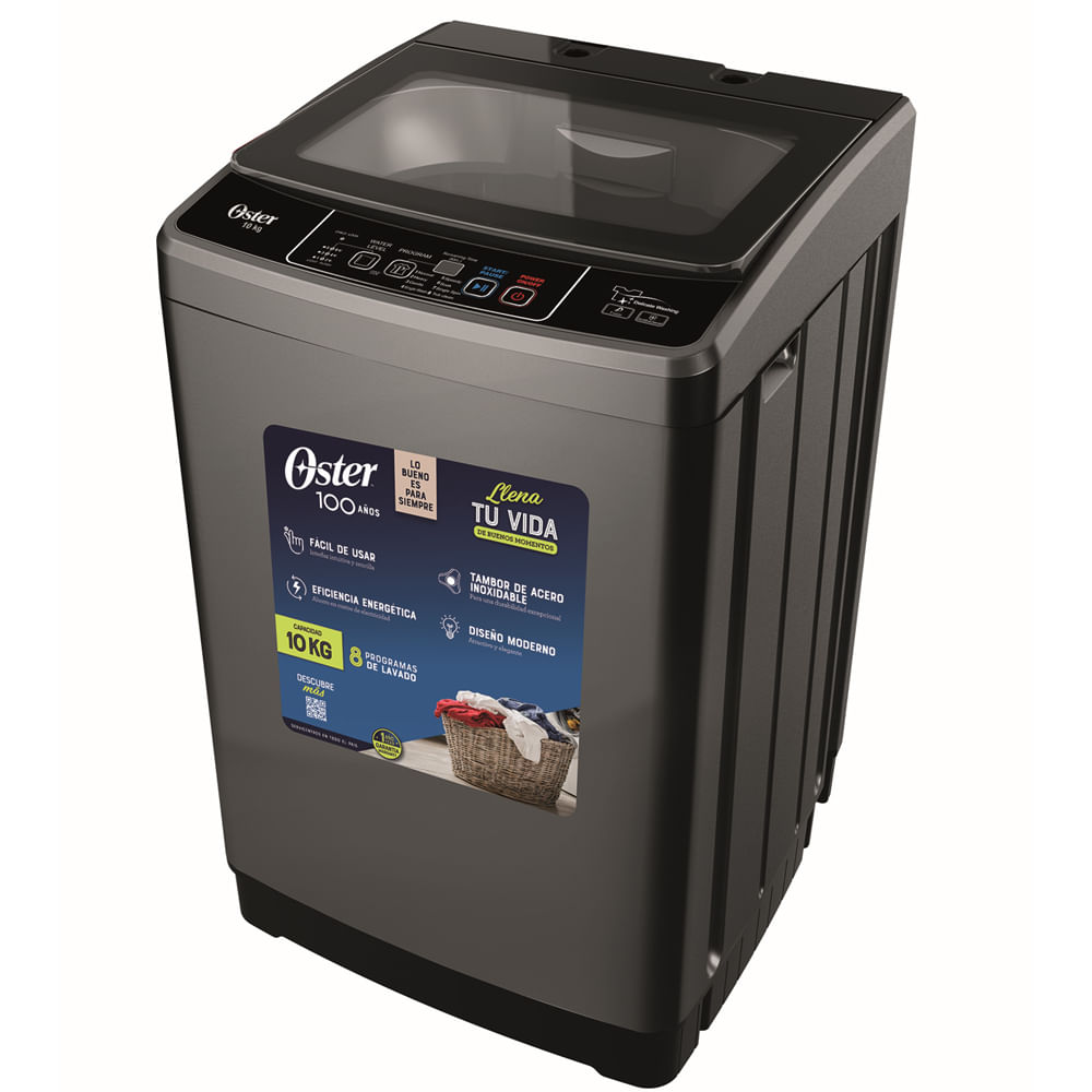Lavadora Digital 10 K Oster OS-PWSW0010S
