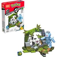 Mega Construx Pokemon Machop vs Galarian Zigzagoon