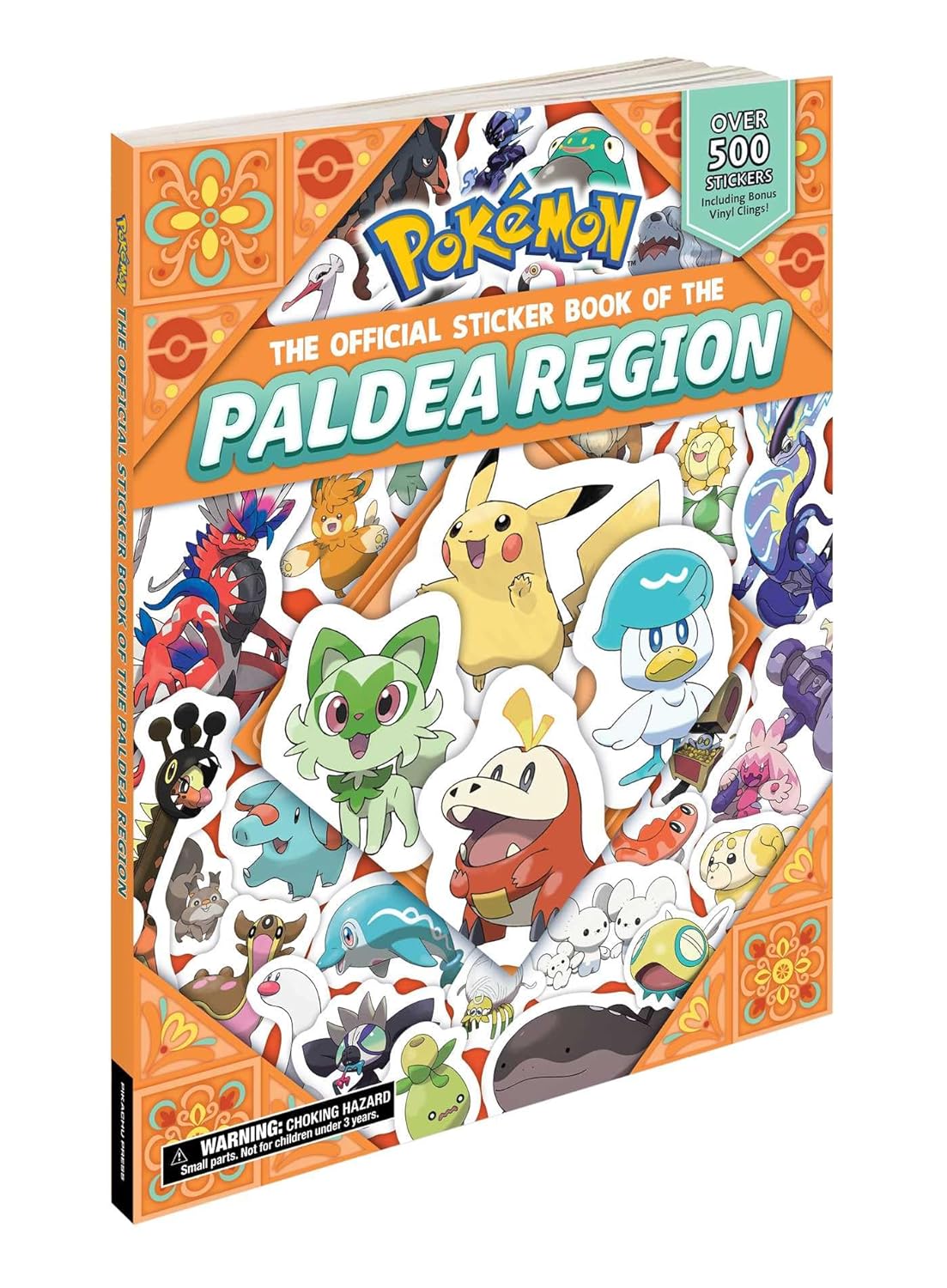 LIBRO STICKER POKEMON PALDEA REGION