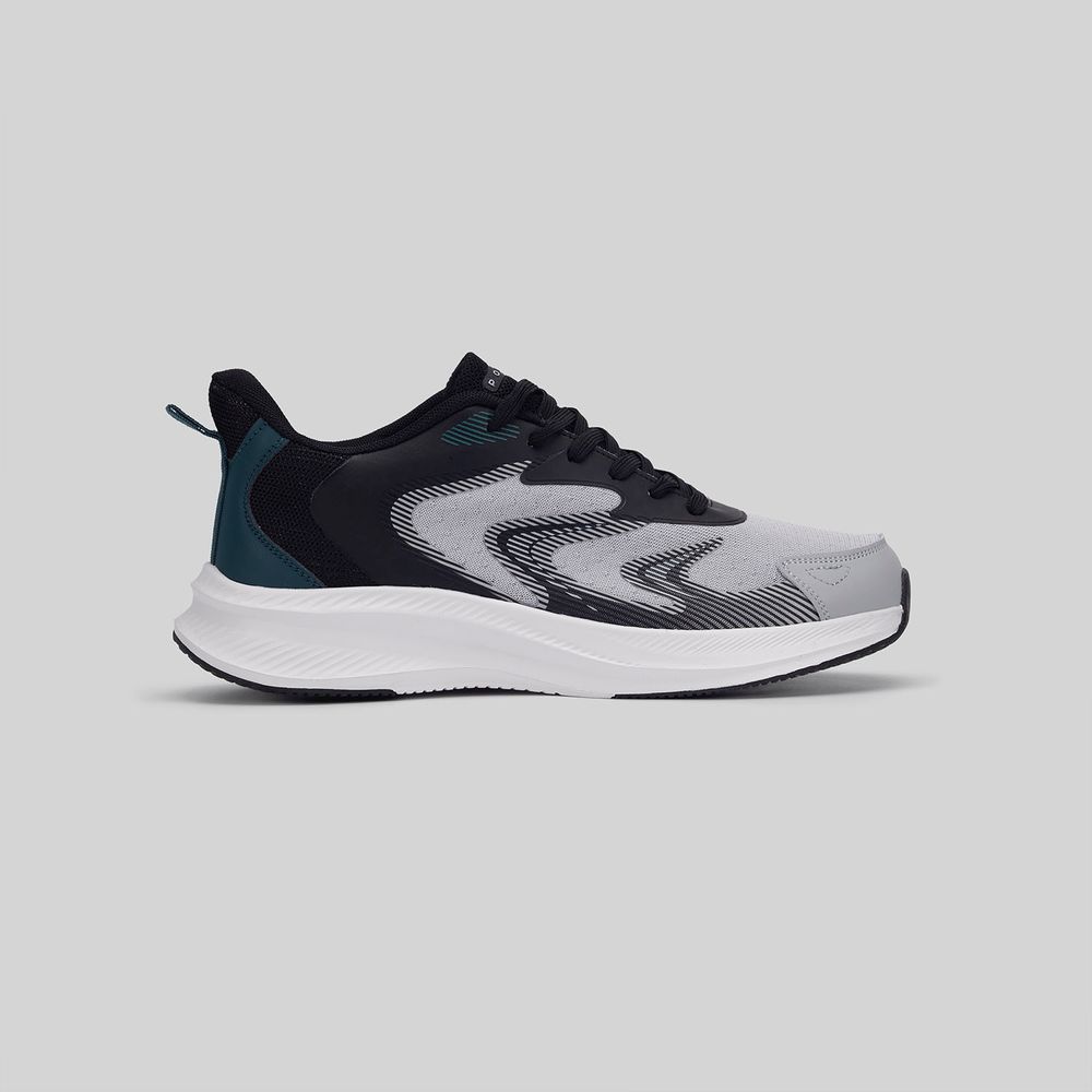 Zapatillas Cross Training Podium Hombre Huell 3Fle Aa4348M Gris