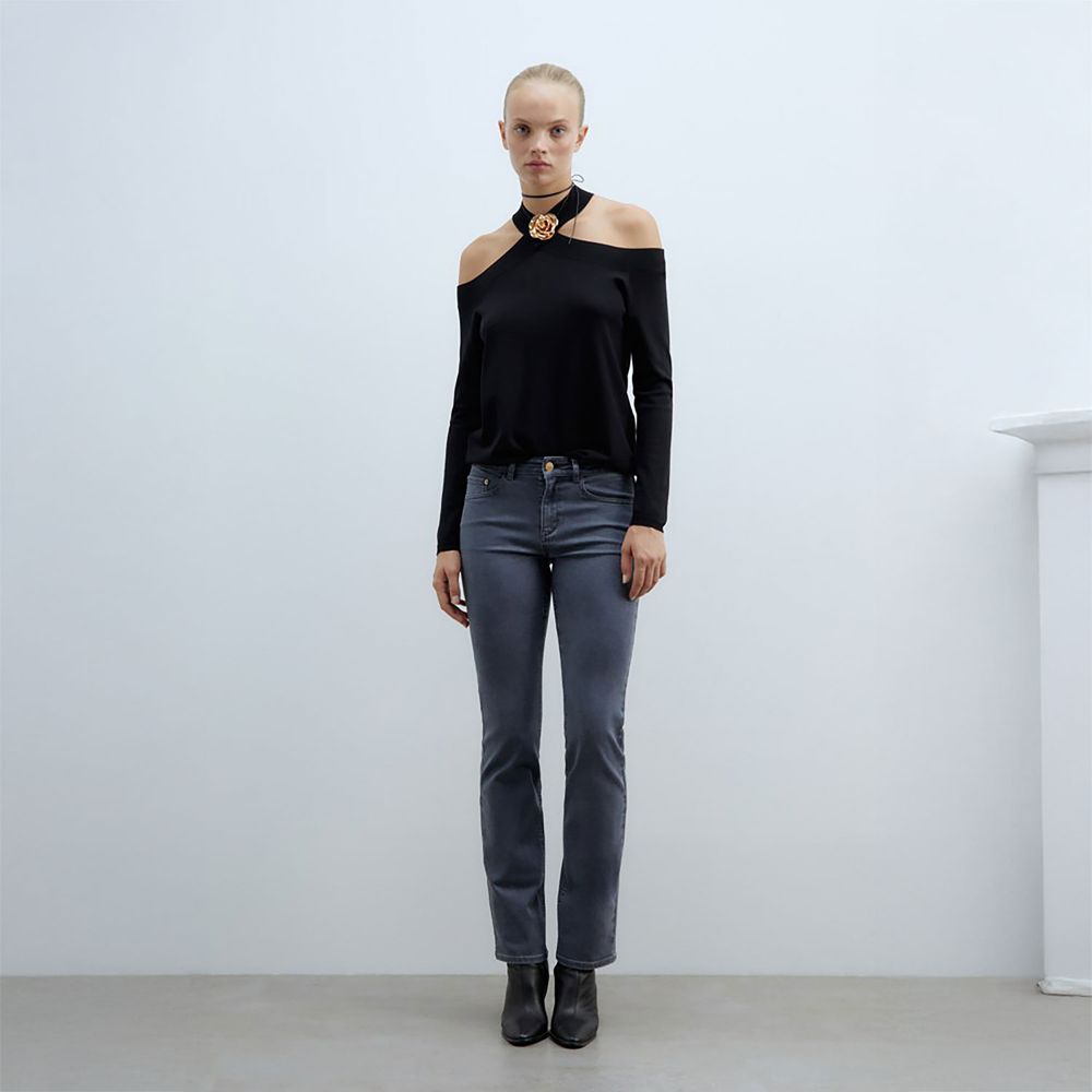 Jeans Slim Jeans Sfera Mujer Color Azul