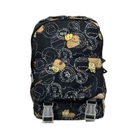 Mochila Multiusos Capibara Viral con Broche Negro