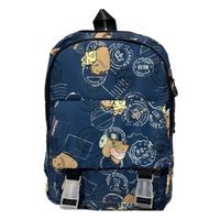 Mochila Multiusos Capibara Viral con Broche Azul