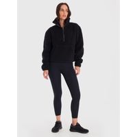 Polar Para Mujer Mid Zip Sherpa Negro Bsoul