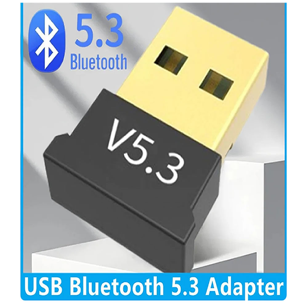 Adaptador USB Dongle Bluetooth 5.3 Receptor Transmisor