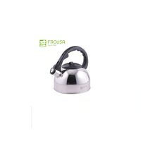 Tetera acero inoxidable Facusa de 2.5 litros con silbador Facusa