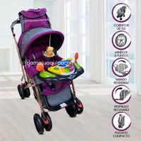 Coche Cuna «SHABERT GOLD» Azul