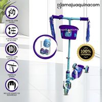Scooter para Niños con Kit de Protección «FUNNY RIDE» Morado