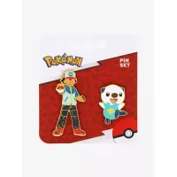 POKEMON ASH Y OSHAWOTT PIN SET