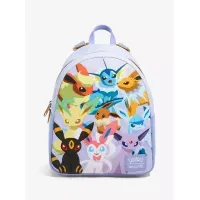 MOCHILA Loungefly Pokemon Eeveelutions Morado