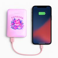 POWER BANK DE CAPIBARA - ROSADO
