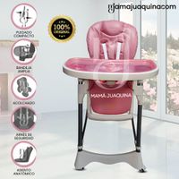 Silla de Comer Graduable  «TUMMY TRONE» Rosado - copy