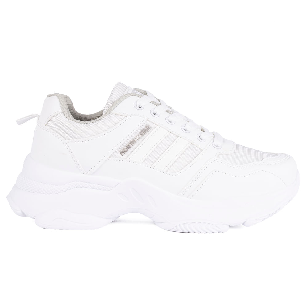 Zapatillas Urbanas North Star Mujer Aoon Blanco
